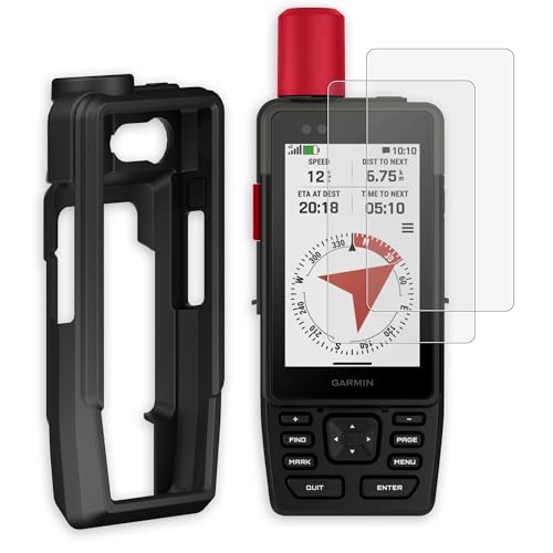 Verre trempé mat Garmin GPSMAP H1 et coque antichoc antistatique