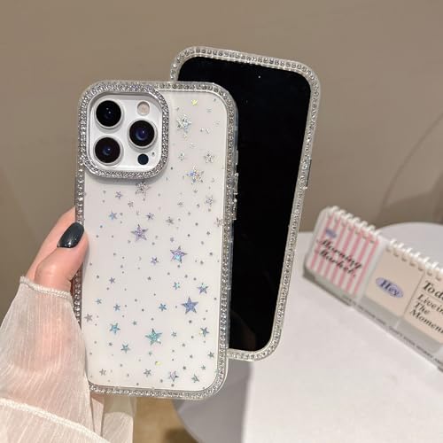 Altartar Custodia per iPhone 11, con glitter, trasparente, per ragazze Bling Diamante Aesthetic Case ultra sottile in silicone antiurto cover per donna trasparente