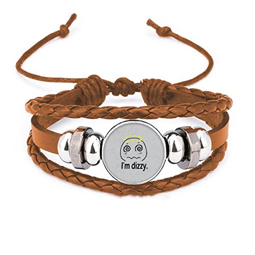 Bracelet en cuir motif chat noir comp Dizzy, idéal pour le quotidien