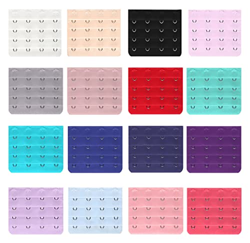 East Fantasy 4 Hook Bra Extender Women's Soft and Comfortable Bra Extension