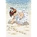 Kit Point De Croix Janlynn Collecting Shells - 30x40cm - Difficulté Moyenne