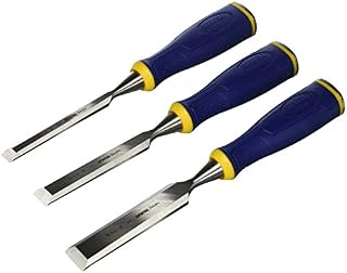 Irwin Marples MS500 Soft Touch Bevel Edge Chisel 3 Piece Set