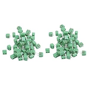 BLASHRD 100 Stück 2 Pin Klemmleisten