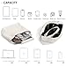 Women Boston Bag Woven Tote Vegan Leather Handbags Female Satchel Messenger Bag Fashion Shoulder Crossbody Bag Casual Hobo (Ivory White)