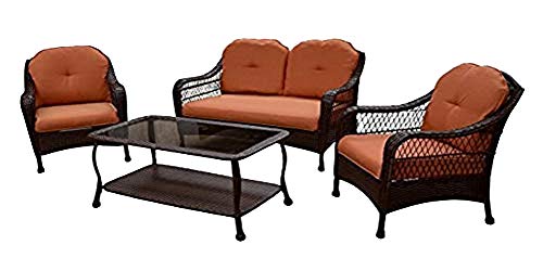 Better Homes and Gardens Azalea Ridge 4-Piece Patio Conversation Set, Seats 4 Better Homes and Gardens Azalea Ridge 4-Piece Patio Conversation Set, Seats 4