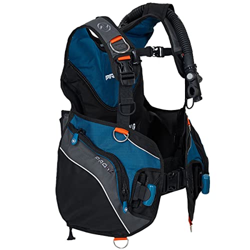 Aqua Lung Pro HD Mens BCD Blue/Petrol, Small