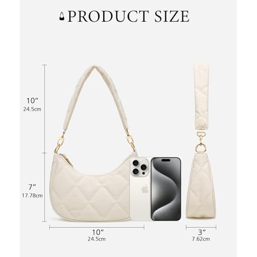 Image of KKXIU Shoulder Bag for Women Cute Hobo Purses and Handbags Retro Clutch Underarm Purse | Cute