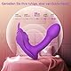 Butterflies Vibrator mit APP & Fernbedienung - ORSLUM Bonnie, Vibrator Ferngesteuert mit Klappe & Vibrationsbewegung, Klitoris Stimulator für Sie, Leise & Unterwegs, Sex Spielzeug für die Frau