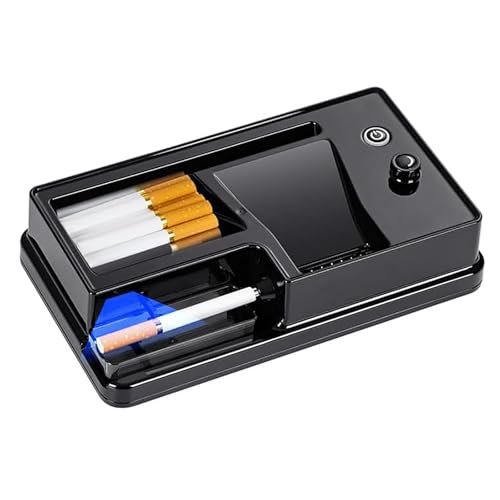LHQYA Machine à Rouler Les Cigarettes électrique, à Induction, avec Douilles de 6,5/8 mm. Fumée en 2 Secondes, arrêt Automatique. Idée Cadeau pour la fête des pères.