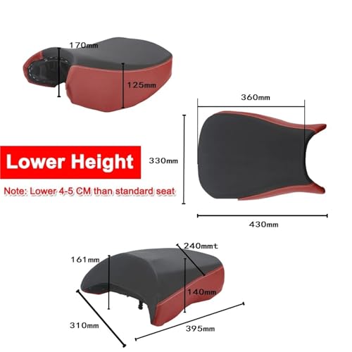 Funda de sillín doble antideslizante e impermeable para moto R1250GS 7