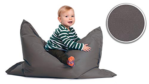 sunnypillow S Sitzsack, Outdoor & Indoor 100 x 70 cm mit 60L Styropor Füllung Sessel für Kinder &...