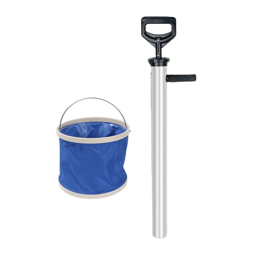 Herramienta práctica para la Captura de mariscos, Bomba de camarones Duradera, de Acero Inoxidable, para en Exteriores y Limpieza, Extractor de, Negro Plata, 92 centímetros