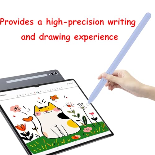 Stylet S Pen compatible Galaxy Tab S10+ Bluetooth précis avec 5 pointes interchangeables - 5