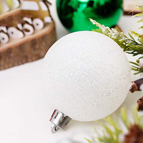 Amosfun 30 Pcs Bola de Natal Pingente Enfeites de Bola de Natal Enfeites de Bolas de Ãrvore Inquebrá