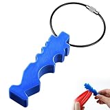 Ceoighe Repair Tool for Disc Golf, Flying Disc Maintenance Accessory for Training and Competition, Scratch Stains Fix Tool, Practical Gift for Golf Players Flying Sport Enthusiasts(Deep Blue,1 Pack)