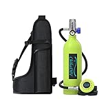 buceo sin bombona ☑️【Garantía de Calidad】Toda la botella del tanque de buceo está hecha de aluminio de aviación 6061, con un grosor de 4 mm, que es más antioxidante y anticorrosión. La presión de trabajo no supera los 3000PSI / 200bar / 20Mpa. La superficie con oxidación dura y pulverización es resistente a la corrosión del agua de mar. El tanque de buceo se puede usar durante 1-2 años y es reciclable. Es más, se requiere una inspección de calidad todos los años.