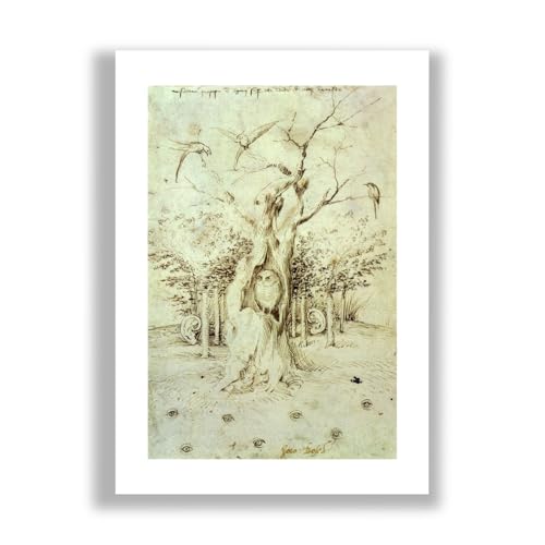 Impression d\'art semi-brillante grand format affiche Bosch de luxe
