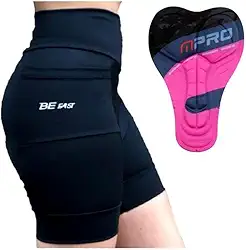 Bermuda Ciclista Feminina Short Ciclismo Forro de Gel Bolso