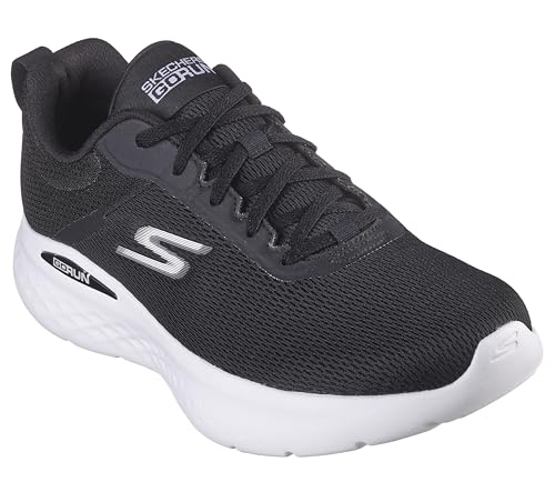 Image of Skechers Women's GO Run LITE-Quick Stride Sneaker, Navy /Lavender, 9 | Road Running Shoes