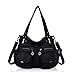 Angel Kiss Tasche Damen Handtasche weiches Leder Taschen Schultertasche Henkeltaschen Umhängetaschen Tragetasche Tote Shopper Groß Hobo Tasche Viele Fächer tolle Tasche für Frauen