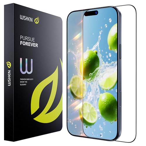 WSKEN for iPhone 17 Pro Screen Protector - AR Original Visual, [100% Anti Reflection] Shatterproof Screen Protector 17 Pro Anti Glare Tempered Glass with Zero Bubble Installation Box, 2 PCS