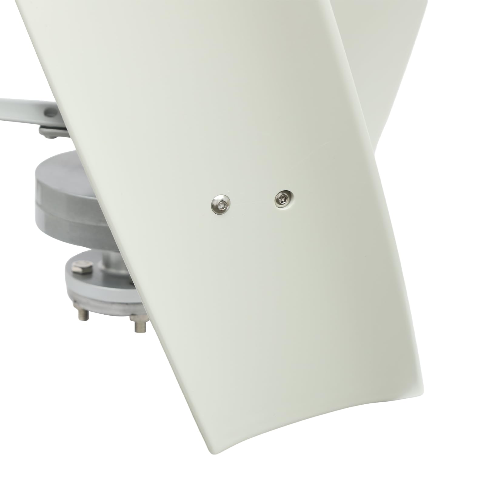 Vertikale Windkraftanlage 100 W mit 3 Blättern, Hilfsrad, hohe Umwandlungsrate für Brücken, Wohnwagen, Boote (24 V)
