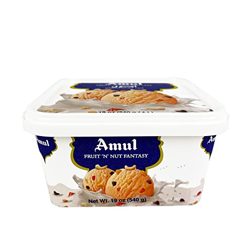 Image of Amul Ice Cream Fruit N Nut Fantasy, 1 Litre