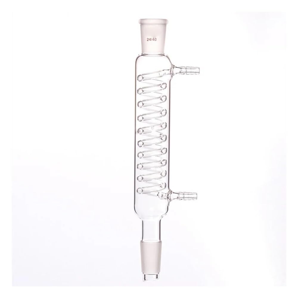 Sprzęt laboratoryjny Złącze skraplacza 24/40 Efektywna długość 200 mm/300 mm/400 mm Φ 10 mm Mała dysza Skraplacz C12 (200mm-C124200)