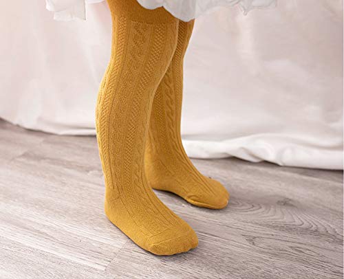 Cozyway Baby Girls Tights Cable Knit Leggings Stockings Cotton 1/3/4/5 Pack Pantyhose Infants Toddlers 0-4T #TOP1
