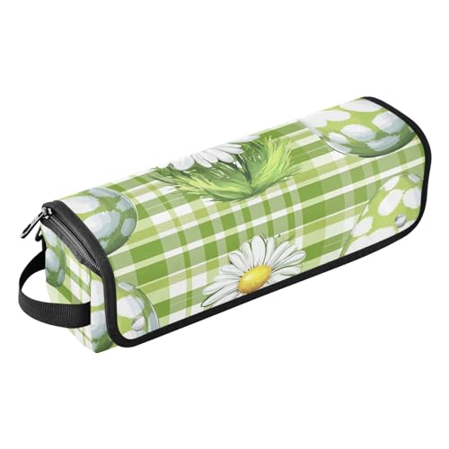 Bolsa de viaje para herramientas de cabello con tapete resistente al calor e impermeable organizador para plancha y accesorios miniatura 1