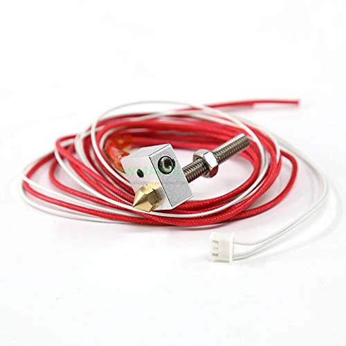 Lysee 3D Printer Parts & Accessories - SWMAKER 1set Anet A8 / A6 Hot End Assembled Extruder Head kit 12V 0.4mm, Anet 3D Printer Parts - (Size: for A8)