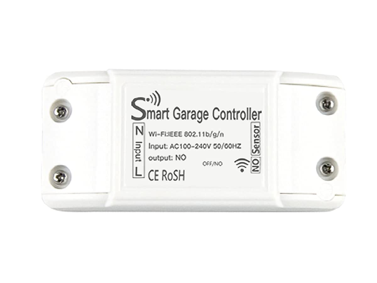 Kit Smart WiFi Garage Opener, ouvre-porte porte porte de garage ouvre-porte, application Tuya Smart Life, compatible avec Alexa et Google Home