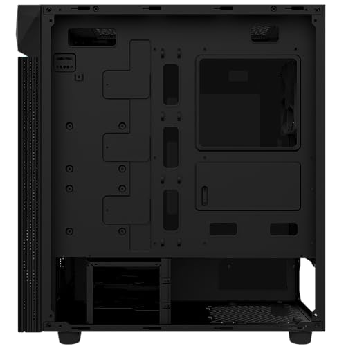 Caja GIGABYTE GB-C200G Midi Tower ATX con ventana lateral de cristal templado para PC 3