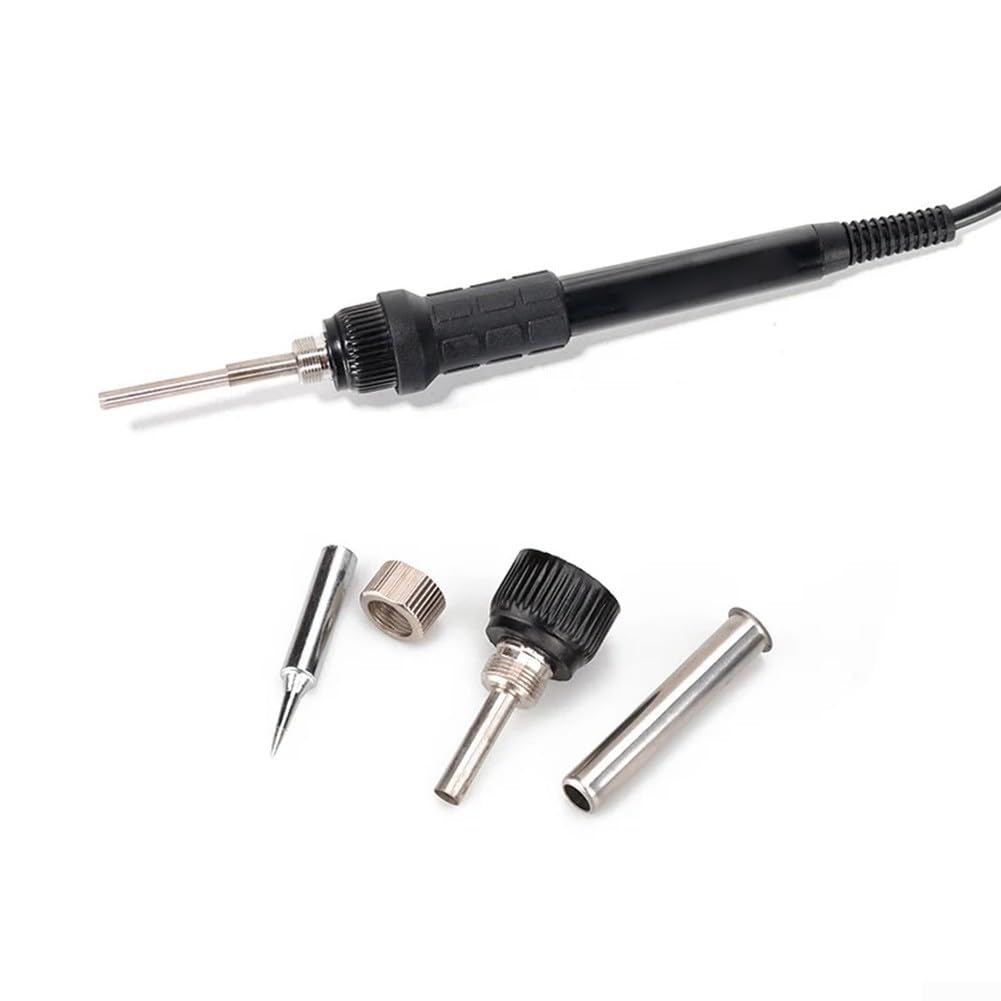 907A Core Saldatore Maniglia 50W Compatibile con Per 936, 852 e 853D Stazioni Con Diverse Opzioni Ugello Attraverso 5 Fori Interfaccia E Impugnatura Ergonomica Per Uso Esteso