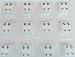 Produktbild 24 Ohrstecker (12 Paar) Stahl mit 12 Farben, Herzform