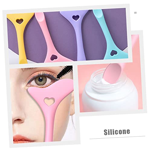 Eyeliner Assistant Helper 2 Pcs Eyeliner Makeup Stencil Mascara Guard Simple Cream Lash Tool Mascarades for Women Lash Cosmetics Eye Makeup Tool Multitools Shield Make up Miss - Image 3