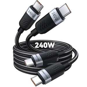 Rocoren 240W USB C to USB C Cable 2...