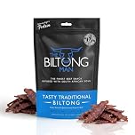 The Biltong Man Tasty Traditional Lean Beef Biltong – High-Protein Beef Snack, 250g