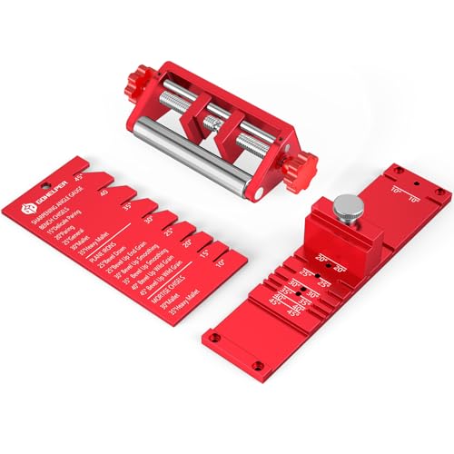 Chisel Sharpening Jig, Wood Honing Guide for Chisels and Planes Width 0.1" to 2.8" with Sharpening Angle Fixture, Angle Gauge from 10° to 45°