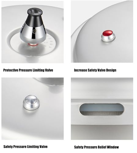 Olla a presión de aluminio 4.5 L TBLOTYD miniatura 4