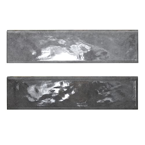 MSI Renzo Storm 3x12 in. Bullnose Ceramic Subway Wall Tile