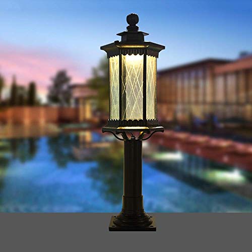 Lampadaire extérieur rétro E27 : la solution étanche contre la rouille - 5
