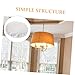 jojofuny 360degree Hanging Lamp Shade Diffuser Barrier for Pendant Table Lamps Easy to Install Clean Versatile Light Shading Tool for Home