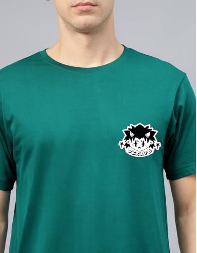 Image of Veirdo Men's T-Shirt Regular Fit Round Neck Pure Cotton Half Sleeve Graphics Printed T-Shirt Different Size Range S to 2XL