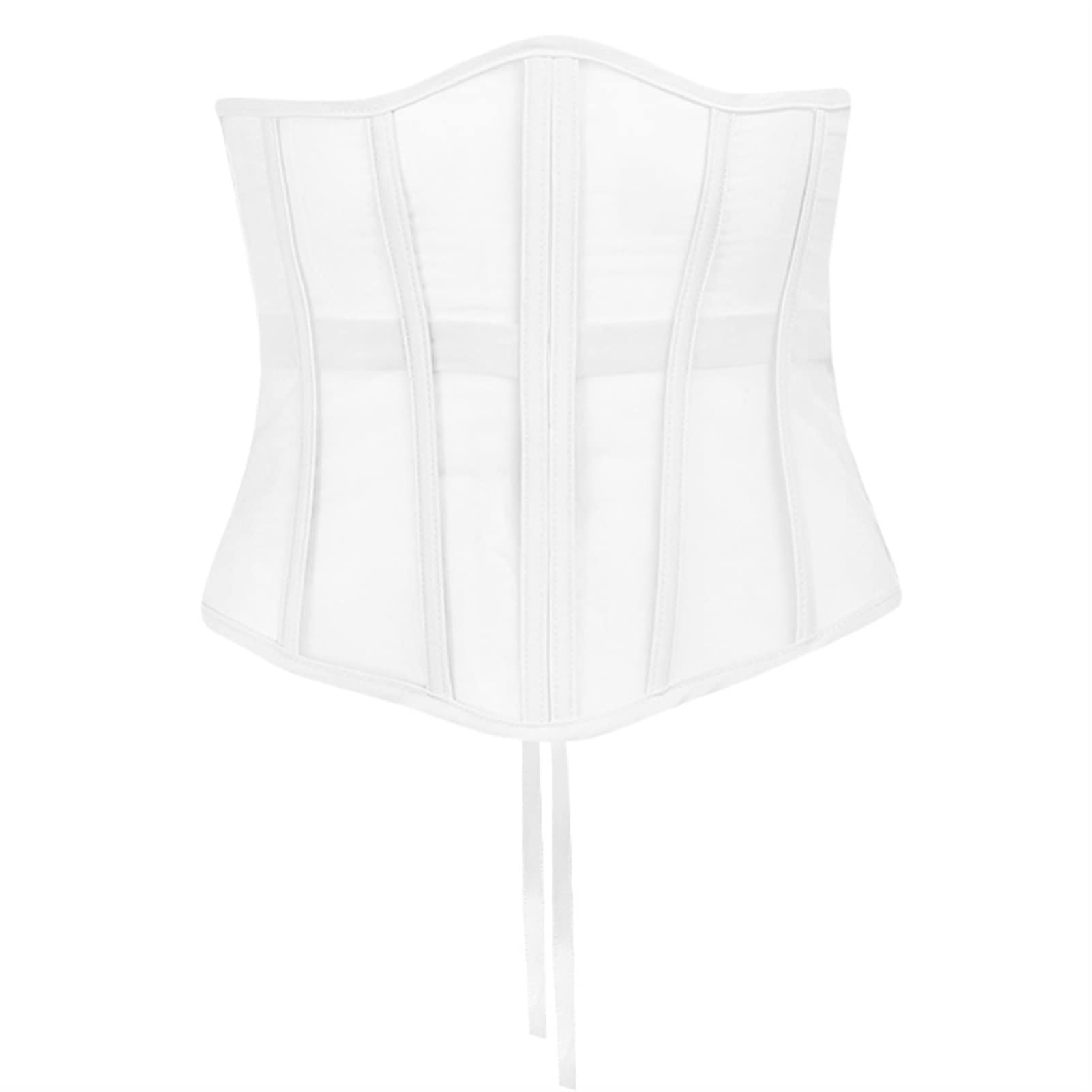 Vrouwen Vintage Esthetische Gedrukt Corset Push Up Underbust Bustier Lace Up Gewas Amisol Vintage Bustier Tops Shapewear Kleur D Size Xl
