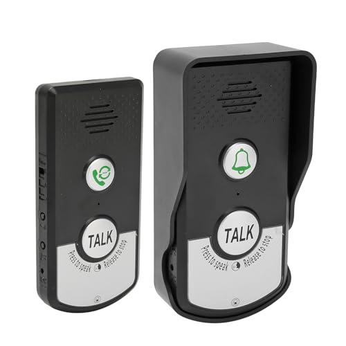 2 Way Voice Doorbell, Stable Doorbell Waterproof Easy Installation Smart for Home