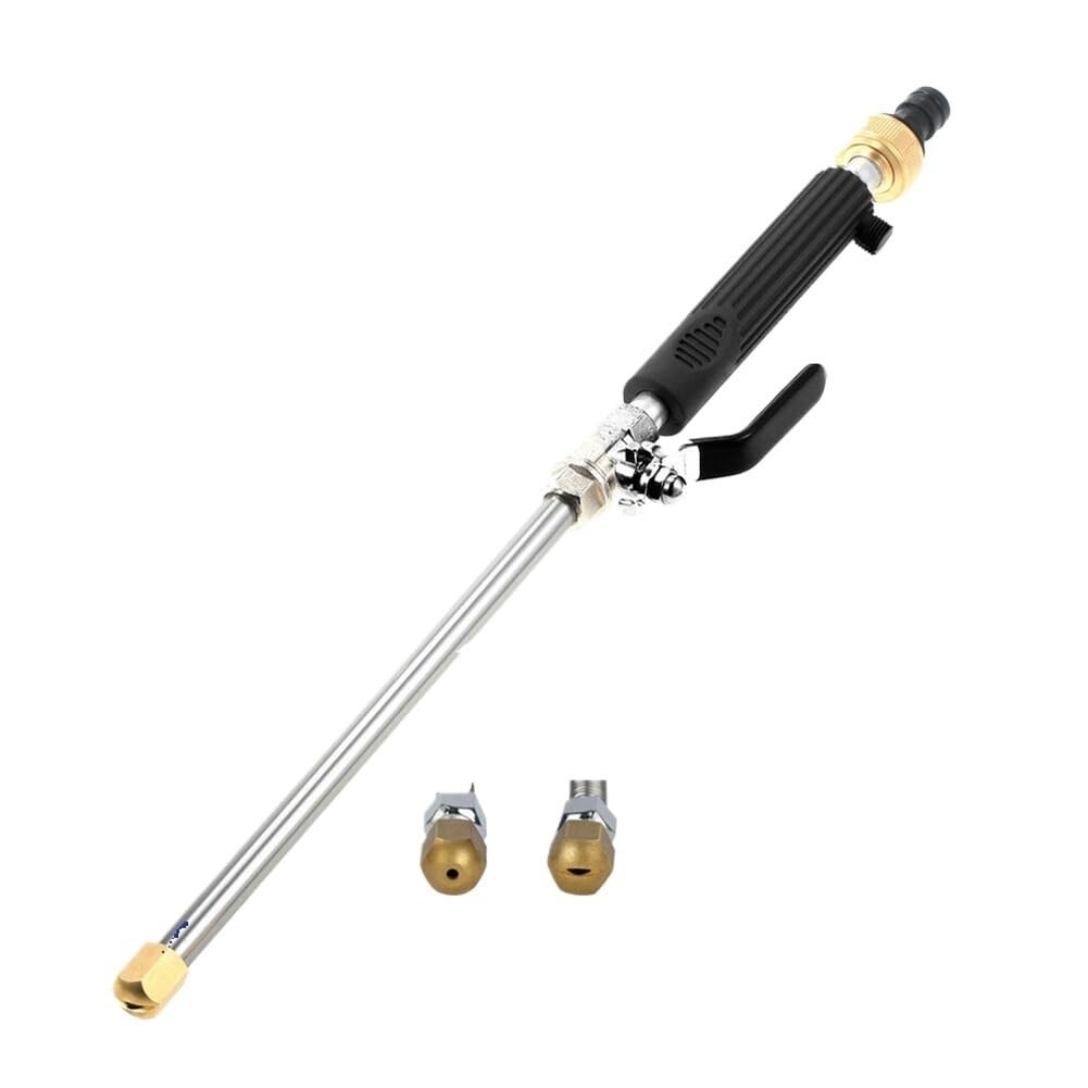 High Pressure Washer Nozzle Washer Wand Hose Nozzle Watering Sprayer Cleaning Tool, for Car/Garden Cleaning(Black)