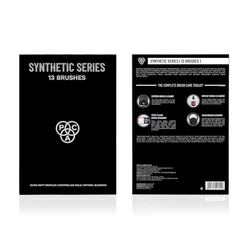 Image of PAC Synthetic Series | Cruetly Free Soft Synthetic Fibres | Brush Organizer | Seamless Application