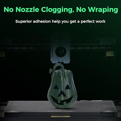 Image of Sovol 3D Printer Luminous Filament, Glow in The Dark PLA 1kg (2.2 lbs) Spool 3D Printing Materials, Dimensional Accuracy + /- 0.03 mm, 1.75 mm, Shiny Green