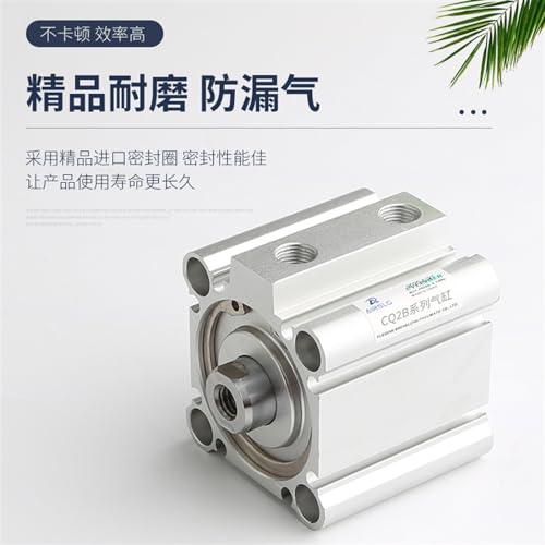 Vérin compact CQ2B32-60DMZ à double effet pneumatique sans aimant